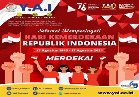 Selamat Memperingati Hari Kemerdekaan Republik Indonesia Ke 76 17