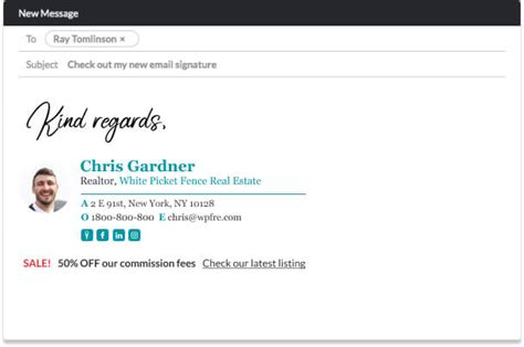 How To Create A Realtor Email Signature That Sells Wisestamp