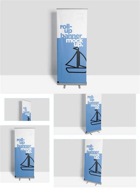 Download Roll-up Banner Mockup PSD by GfxFoundry on Envato Elements | Roll banner, Mockup psd, Banner