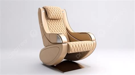 3d 렌더링 된 갈색 마사지 안락 의자에서 편안한 흰색 Backgrounded 격리 된 비즈니스 개념 섬유 배경 가구 패턴 의자 배경 일러스트 및 사진 무료 다운로드