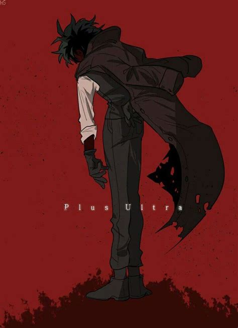 Villain Au Dark Deku Au в 2020 г Темное аниме Рисунки Аниме