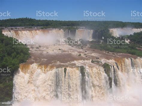 Iguazu Falls Brazilian Side Stock Photo Download Image Now Brazil