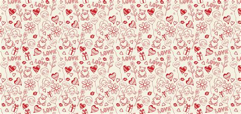 Fondos Vintage San Valentin Wallpaper Gratis 5 Doodle Corazón