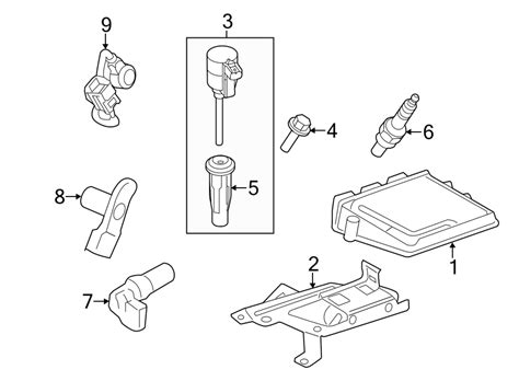 Ford Fusion Engine Control Module Bracket. 2.5 LITER. 3.0 LITER