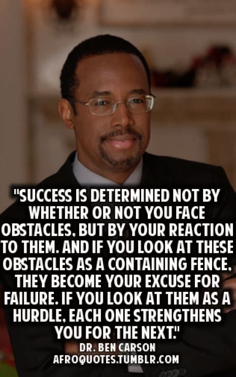 Success Is Determined Not By Whether Or Not You Face Obstacles ~ Dr