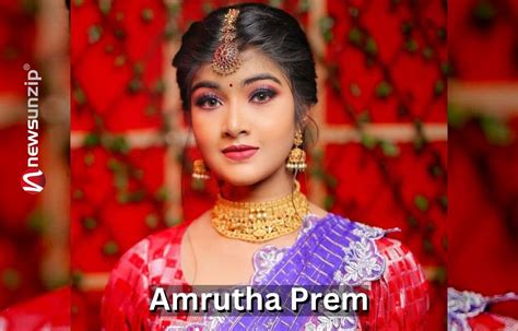 Amrutha Prem Wiki Biography Age Height Boyfriend Parents Caste