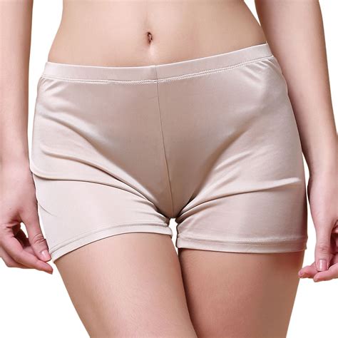 Pantalones Cortos De Seda Pura Para Mujer 2301 EBay
