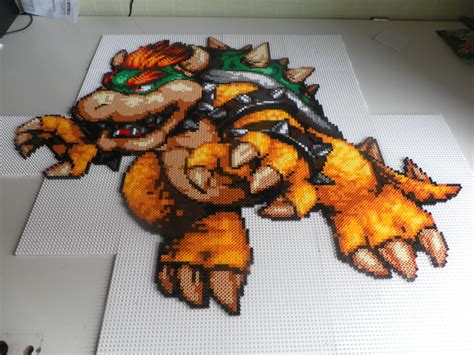 For the later north american release of the game, which also introduced the anglicized spelling koopa, the character. Pin de Sector 7 Item Shop en Bead art | Hama, Patrones ...