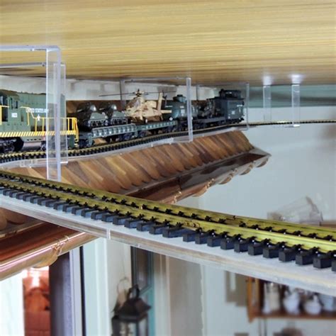Suspended Ceiling Train Track My Custom Made Suspended Ho Scale Train