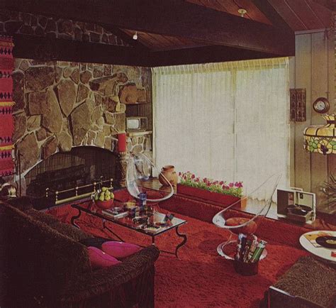 The living room is your home's centre. 70s home decor | 70s decor | Pinterest