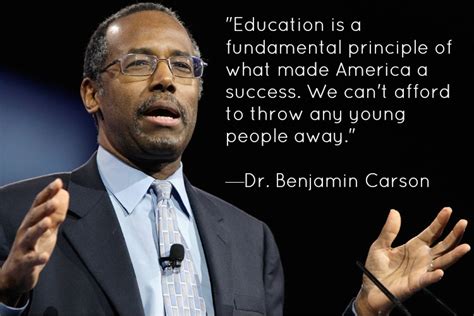 Ben Carson Quotes About Education Ben Carson Quote Education Is A