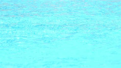 Sparkling Splashes Of Water In Swimming Pool Speed Up Stock Footage