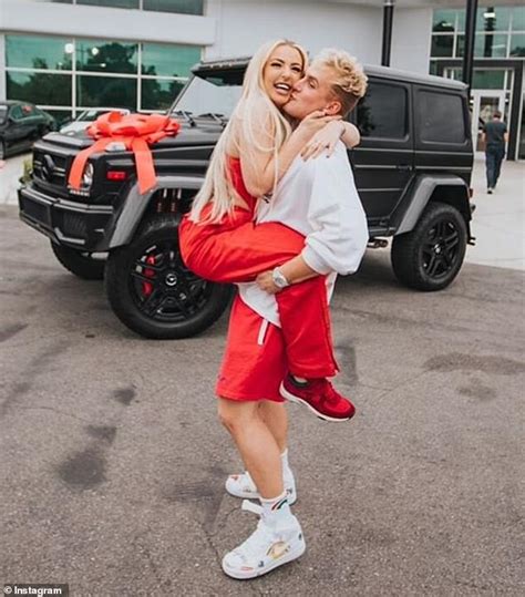 youtuber jake paul proposes to tana mongeau get in las vegas daily mail online