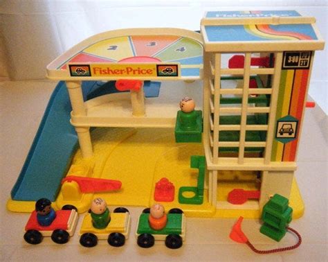Fisher Price Garage The Crank Lift Was The Best Nostalgia