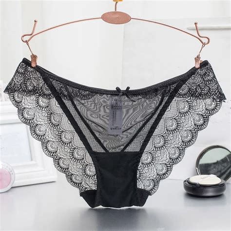 Sexy Sheer Lace Panties Women S Underwear Transpanrent Hot Sales Brazilian Briefs Knickers