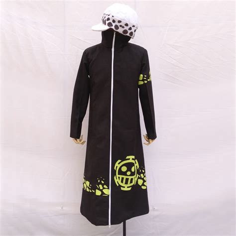 One Piece Trafalgar Law After 2 Years Coat Cosplay Costume Hat Coat