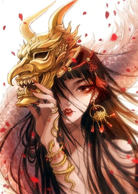 Anime Girl Demon Fantasy Girl Anime Art Fantasy Fantasy Artwork Dark