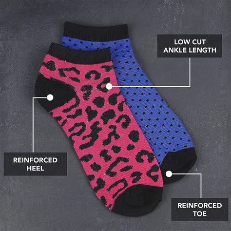 Amazon Com Debra Weitzner Womens Runner Ankle Socks Low Cut Colorful