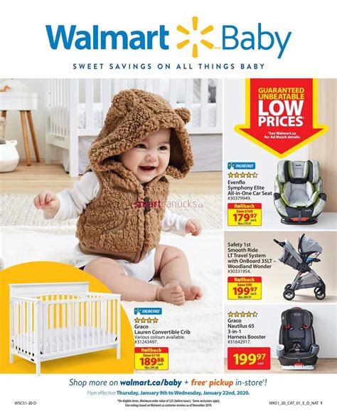 Walmart Baby Flyer January 9 To 22