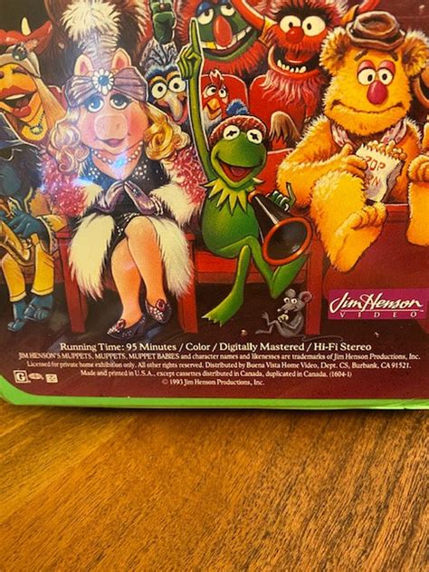 The Muppets Vhs Tapes The Muppets Movie And Muppets Treasure Etsy
