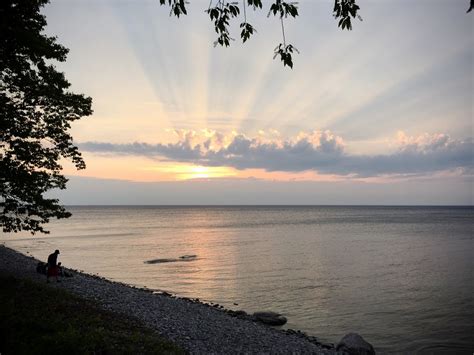 Lake Ontario Sunset Oswego New York Phil King Flickr