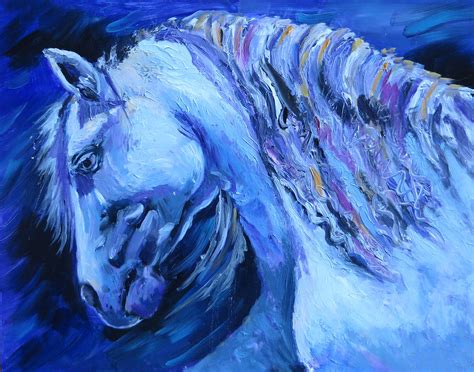 Horse Spirit Painting By Layna Melvin Fine Art America