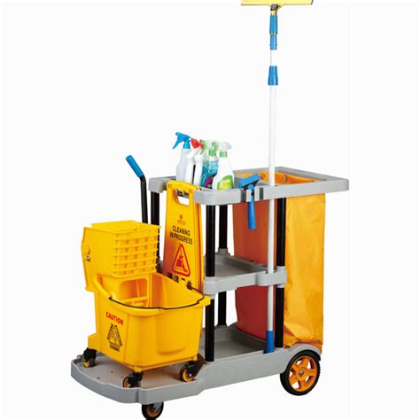 The Janitorial Cleaning Trolley Set