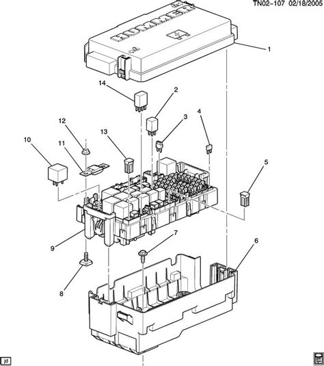 2006 Hummer H3 4wd Fuse Box Diagrams