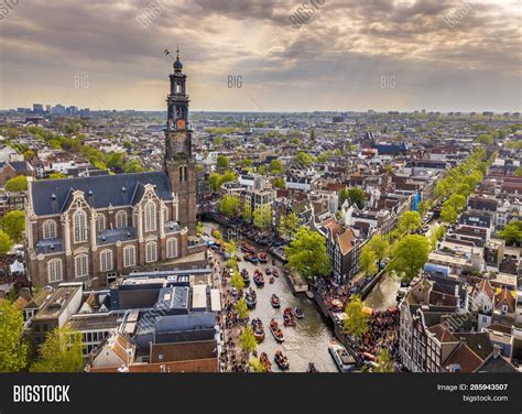 Amsterdam Aerial View Image And Photo Free Trial Bigstock