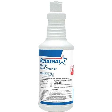 Renown 32 Oz Mint 9 Bowl Cleaner Hd Supply