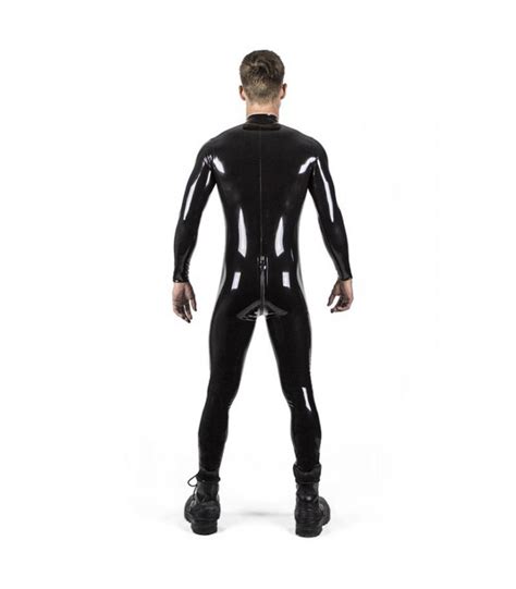 Full Latex Catsuit For Men