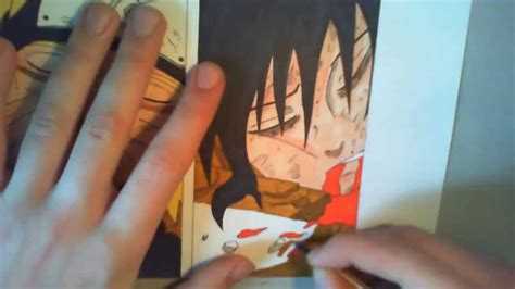How To Draw Naruto And Sasuke Naruto Manga Chapter 662 Timelapse