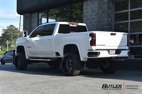 Chevrolet Silverado With 24in Black Rhino Horus Wheels Exclusively From