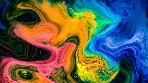 Colorful Abstract Painting 4k Hd Abstract Wallpapers Hd Wallpapers