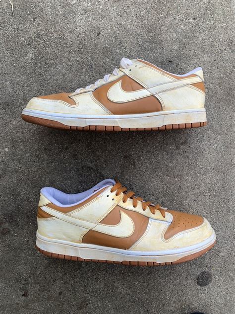 Nike Nike Dunk Low Vntg 2010 Dark Curry Grailed