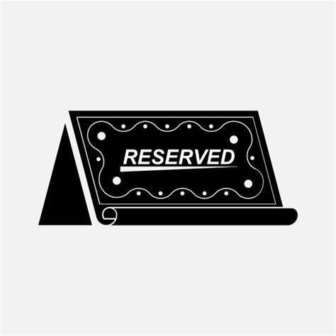 Top 60 Reserved Seat Clip Art Vector Graphics And Illustrations Istock
