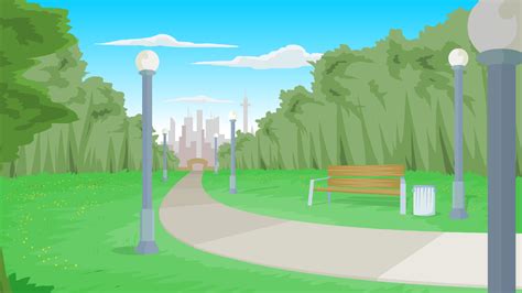 Park Background By Gordyh On Newgrounds