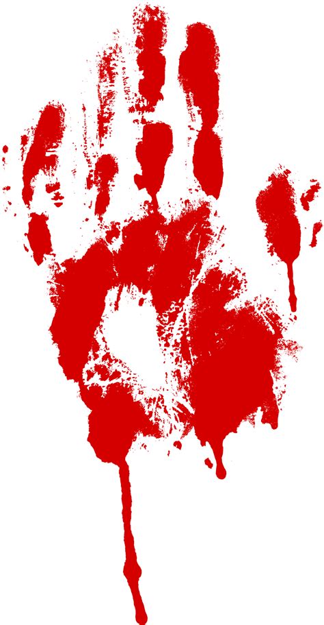 Bloody Handprint Png
