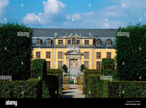 Castle Herrenhausen Hanover Stock Photo Alamy
