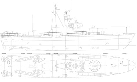 Snogg Class Missile Torpedo Boat Blueprint Download Free Blueprint