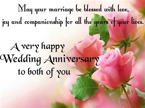 A Very Happy Wedding Anniversary To Both Of You
