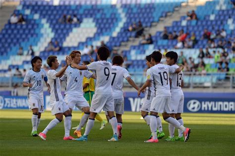 japan kick start u 20 world cup campaign with victory football tribe asia
