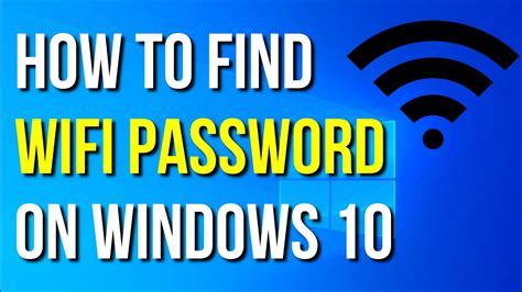 How To Find Wifi Password On Computer Windows Find Wifi Password If You Forgot It