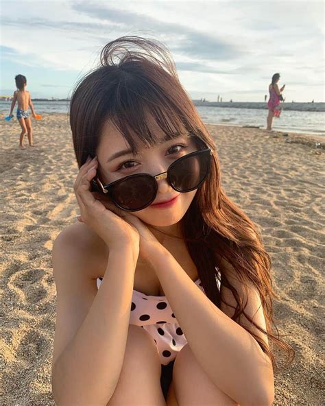 kirariさんのインスタグラム写真 kirariinstagram 「ㅤㅤㅤㅤㅤㅤㅤㅤㅤㅤㅤ 海 umi 🦋 swim wear sunglasses beach sandals