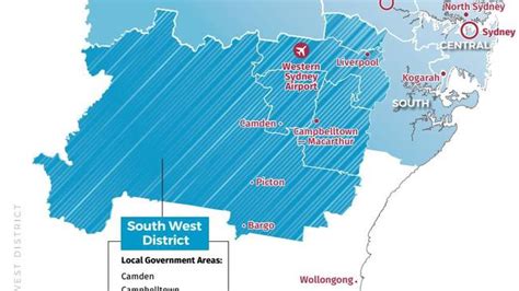 Greater Sydney Commission Districts Redrawn As It Plans For Future