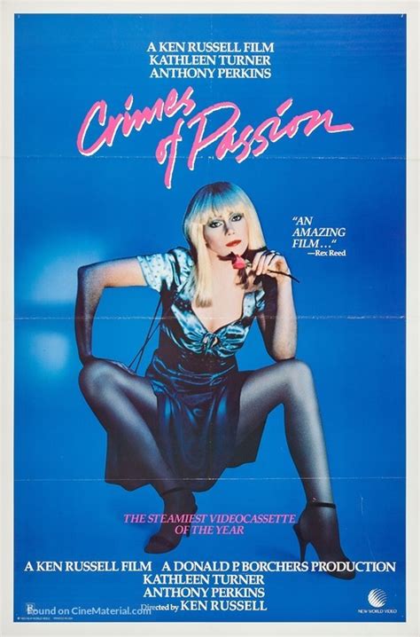 Crimes Of Passion 1984 Movie Poster