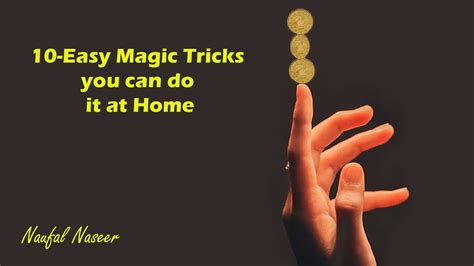10 Easy Magic Tricks YouTube