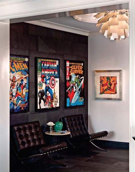 Comic Book Man Cave 1000 Marvel Room Marvel Bedroom Decor Geeky Decor