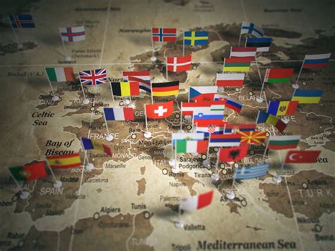 Mapa turystyczna Europy bogactwo niezwykłych krajów Odkrywcy pl