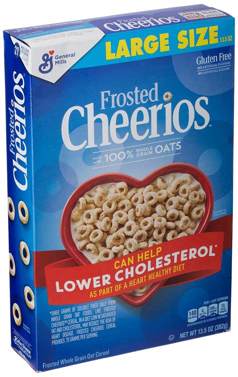 Buy Cheerios Breakfast Cereal Frosted Cheerios Gluten Free 13 5 Oz